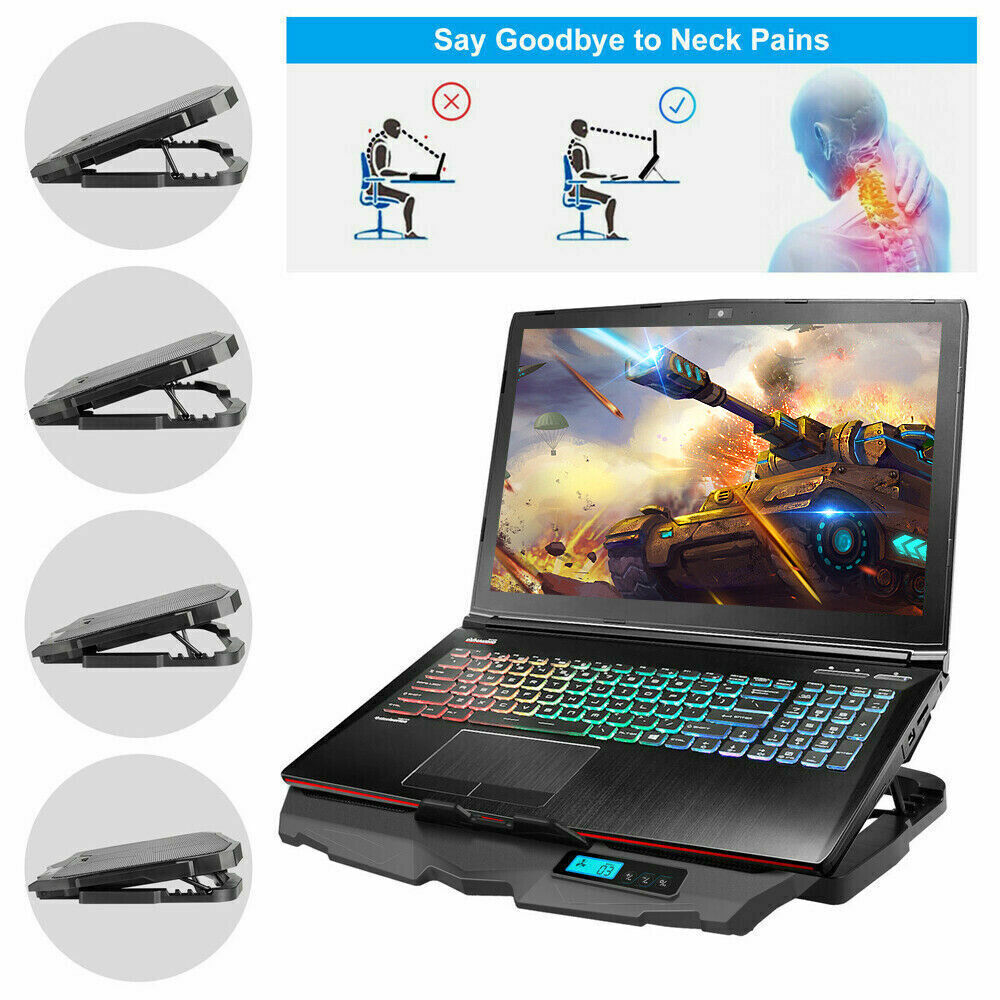 Haing 11-17 inch Laptop Cooling Pad 4 Fans