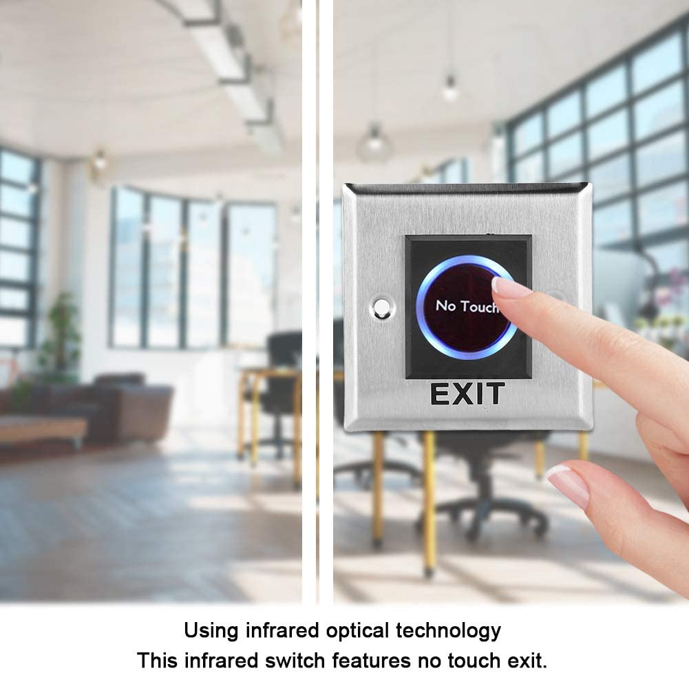 No Touch Infrared Door Release Exit Button for Access Control