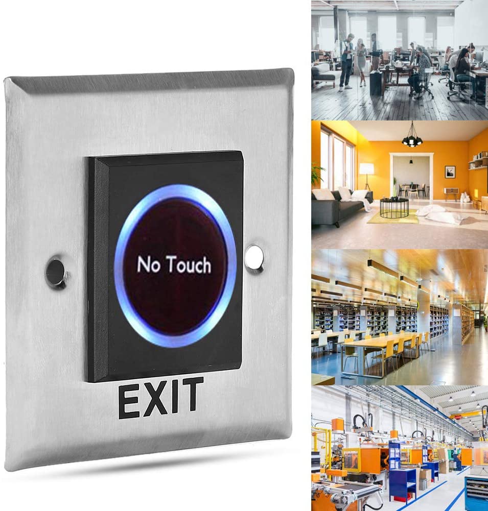 No Touch Infrared Door Release Exit Button for Access Control