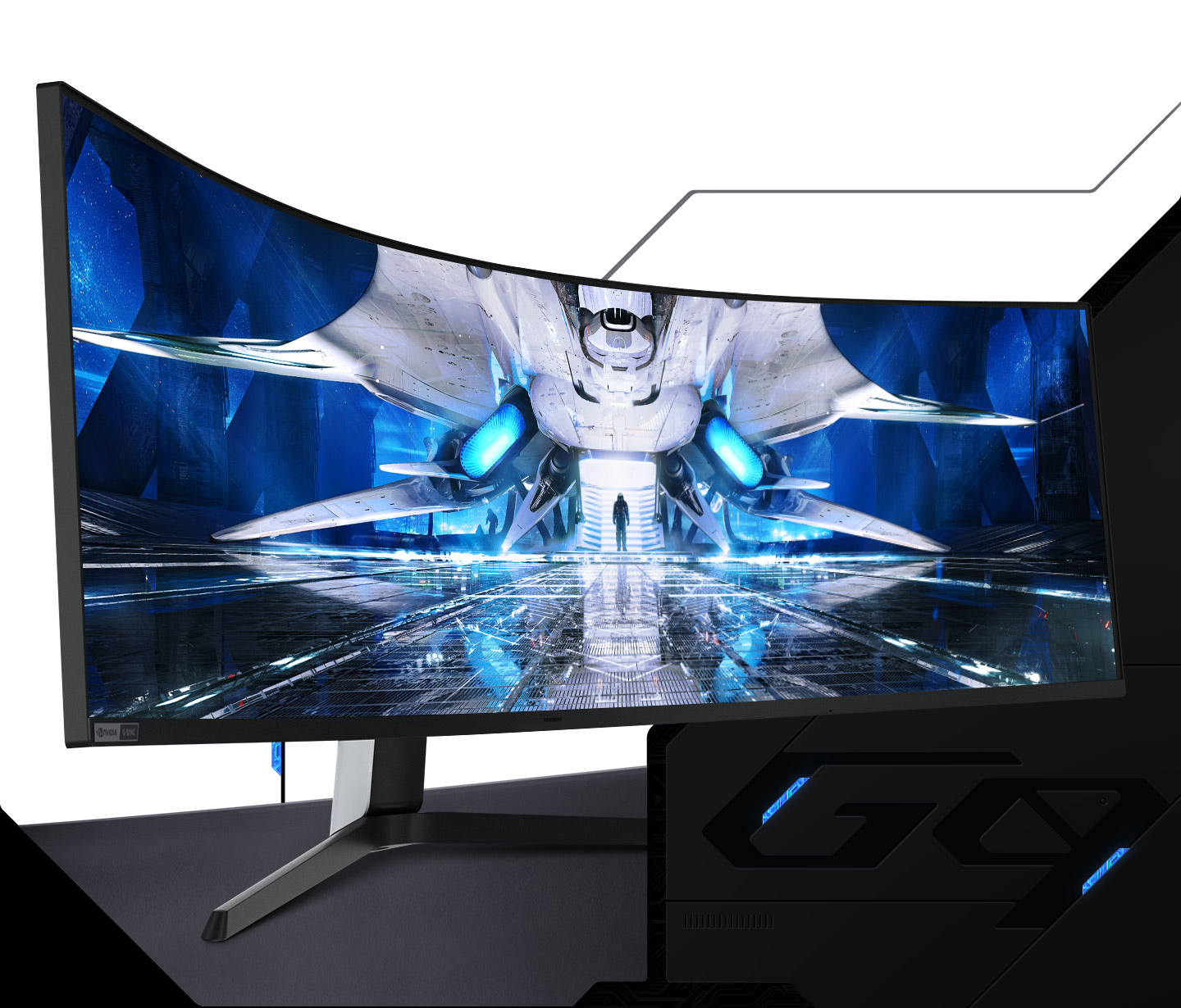 Samsung Odyssey Neo G9 49\" DQHD Curved 240Hz, 1ms G-Sync Monitor