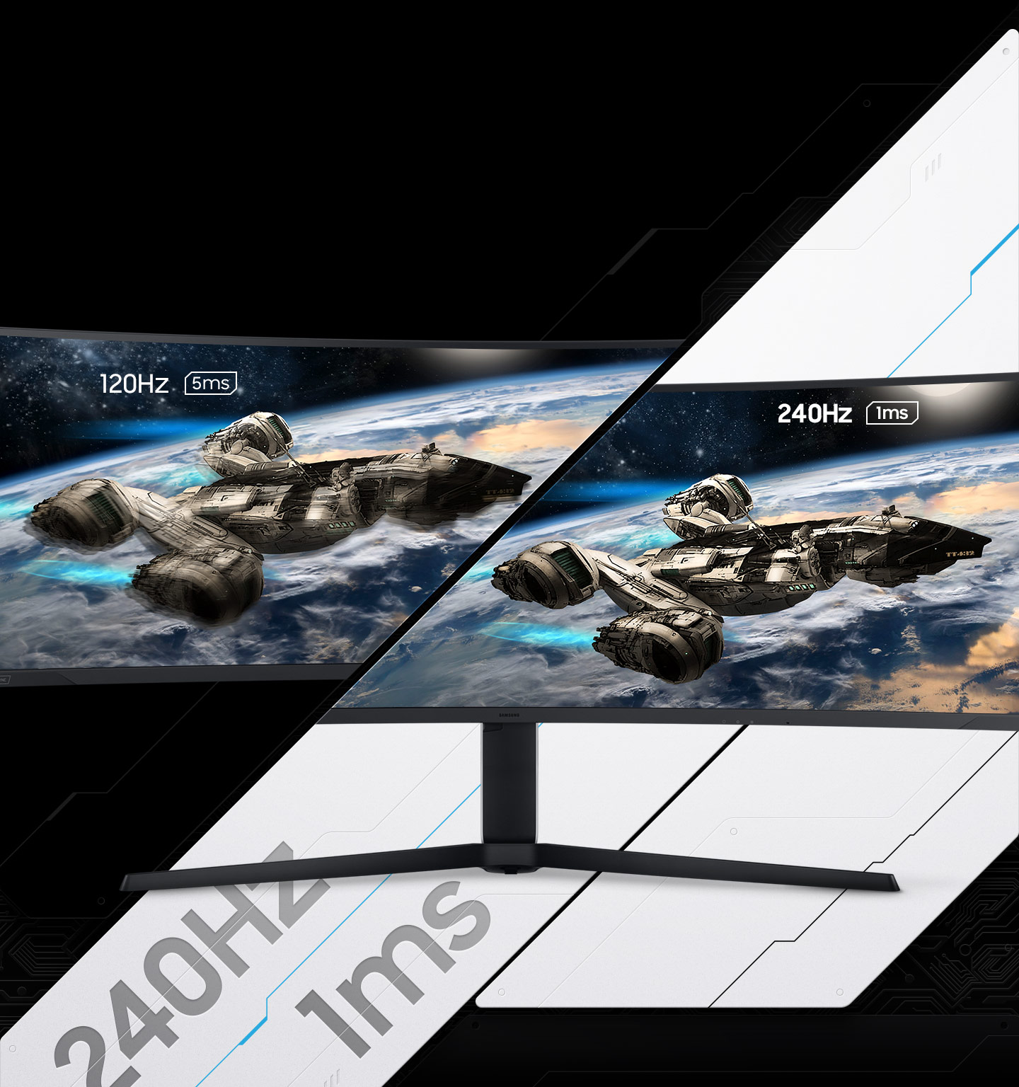 Samsung Odyssey Neo G9 49\" DQHD Curved 240Hz, 1ms G-Sync Monitor