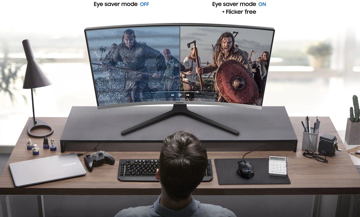 Samsung 32\" FHD Curved bezel-less design Monitor