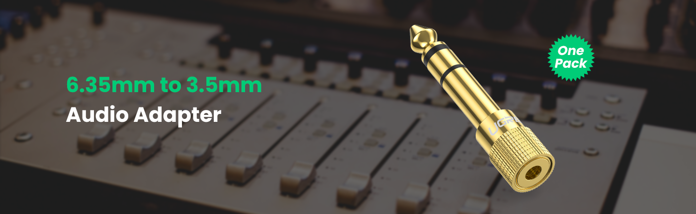 UGREEN 6.35mm to 3.5mm Audio Adapter