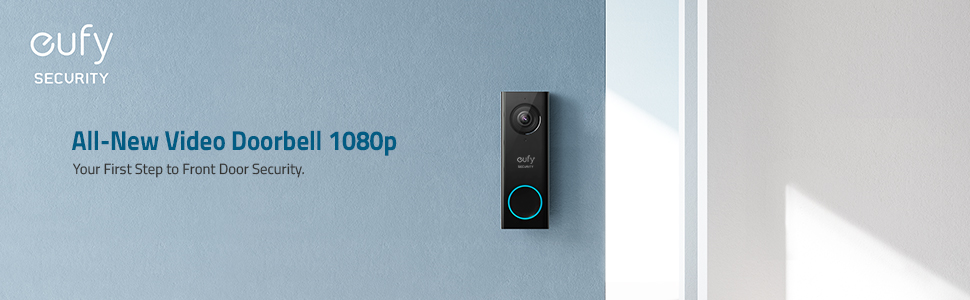 Anker Eufy Video Doorbell 1080p (Wire-Free, 2-Way Audio)