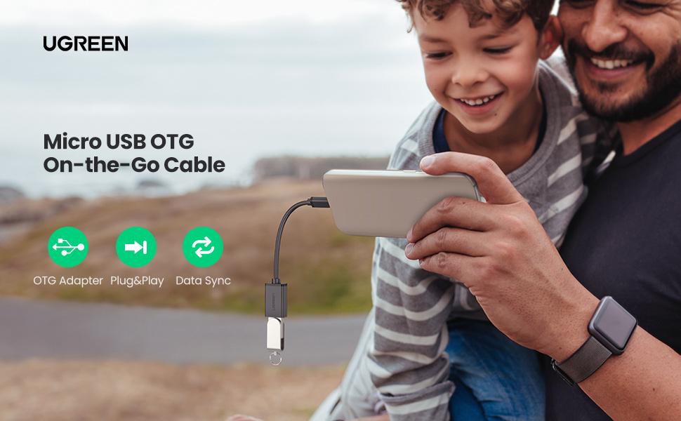 UGREEN Micro USB to USB 2.0 OTG