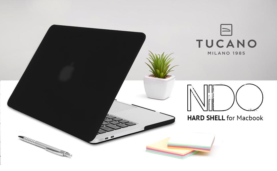 Tucano Nido 16” Hard-shell case for New MacBook Pro 16″ – Black