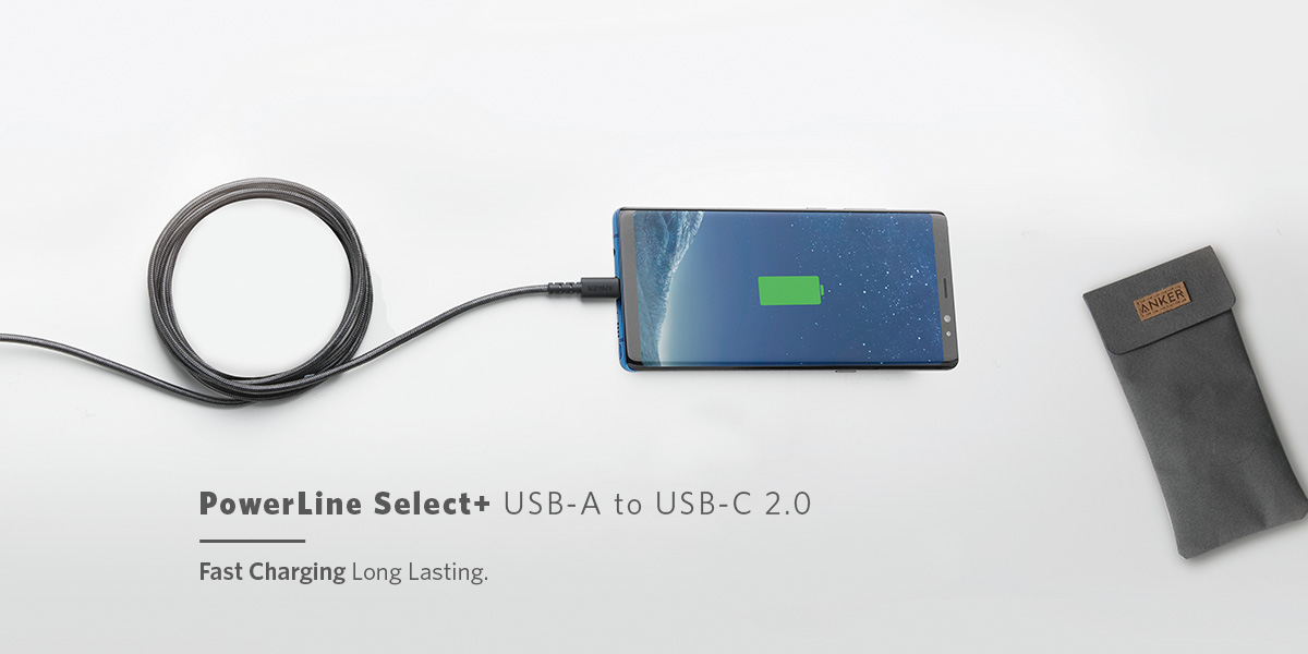 Anker PowerLine Select+ 1.8M USB Type C Cable – Black