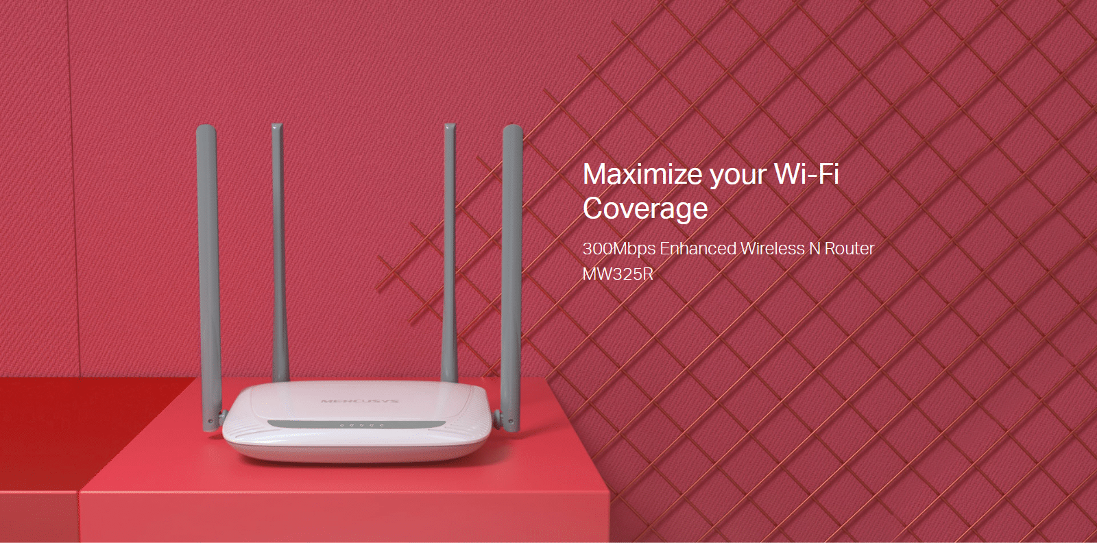 Mercusys 300Mbps Enhanced Wireless N Router (MW325R)