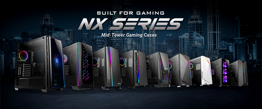 ANTEC NX110 MID TOWER ATX ARGB GAMING PC CASE