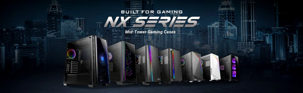 ANTEC NX310 MID TOWER ARGB GAMING PC CASE