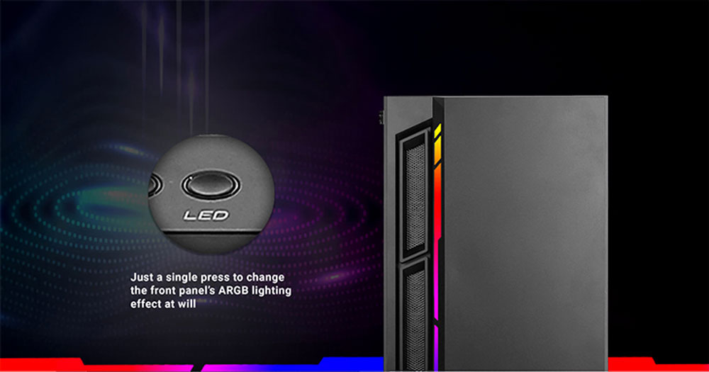 ANTEC NX400 MID TOWER ARGB FRONT PANEL GAMING CASE
