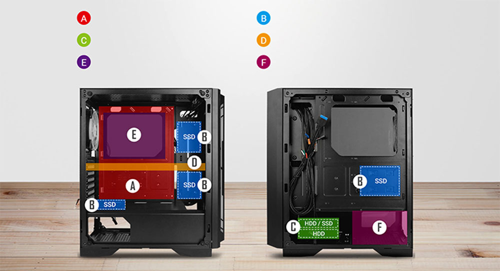 ANTEC NX400 MID TOWER ARGB FRONT PANEL GAMING CASE