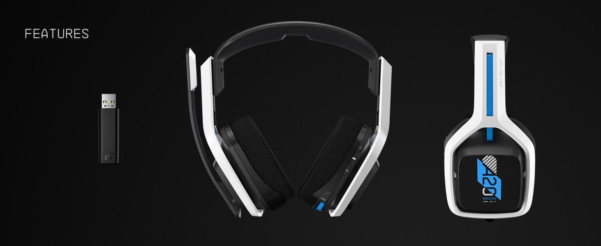 ASTRO A20 WIRELESS GEN 2 GAMING HEADSET - FOR PLAYSTATION & PC