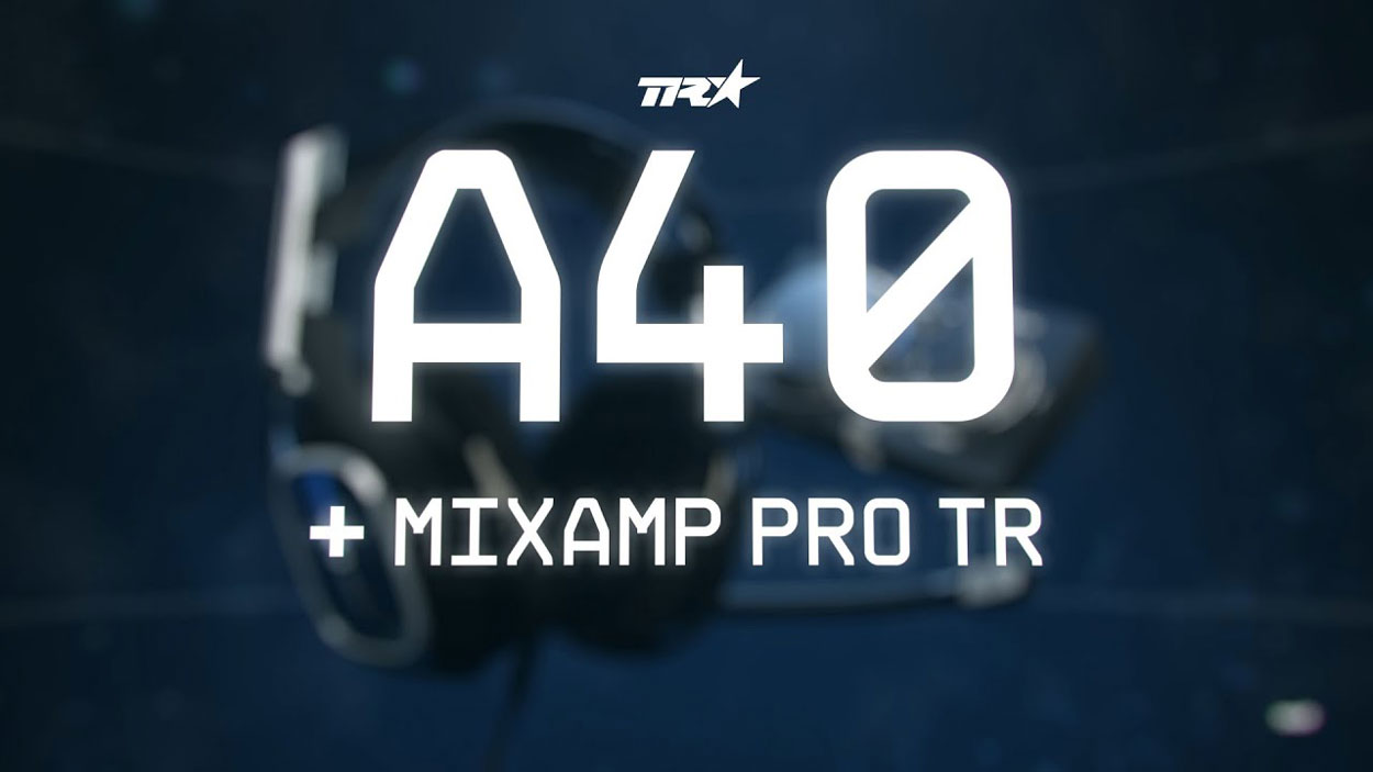 ASTRO A40 TR GAMING HEADSET + MIXAMP PRO ( PLAYSTATION - PC - MAC )