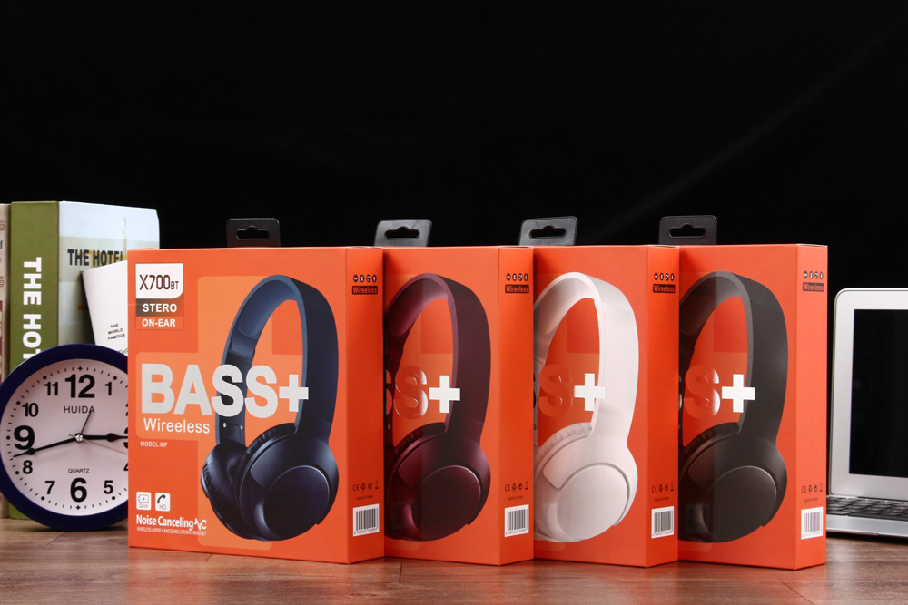 BASS+ X700BT MF BLUETOOTH HEADPHONE NOISE CANCELLING
