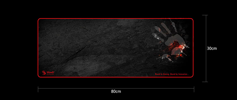 BLOODY B-088S X-THIN SMOOTH SURFACE GAMING MOUSE PAD (80*30CM*2MM)