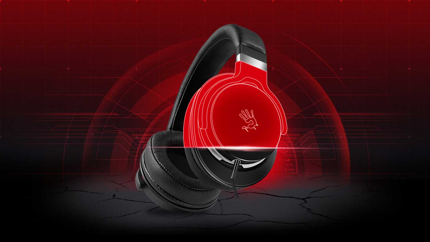 BLOODY M550 TRUE BALANCED SOUND HYPER DIAPHRAGM - HIFI HEADPHONE
