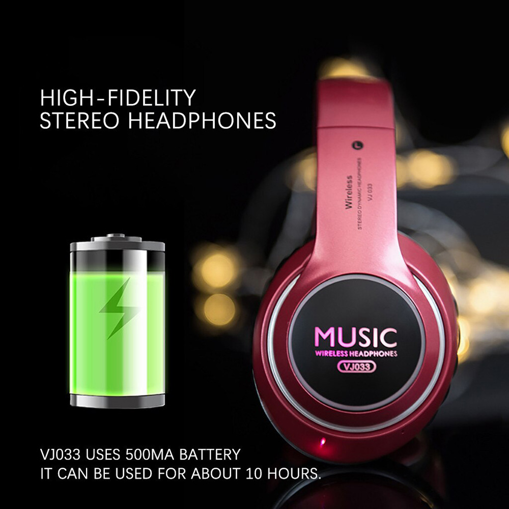 SUPER BASS VJ033 BLUETOOTH HEADPHONE