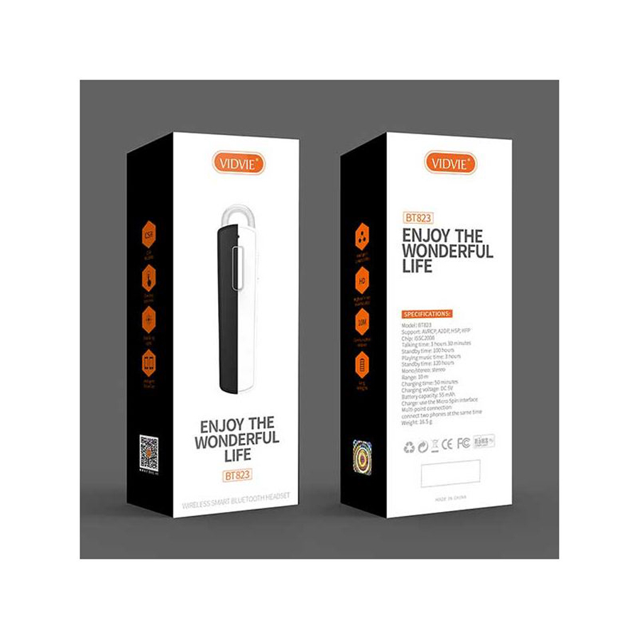 VIDVIE BT823 BLUETOOTH HEADSET