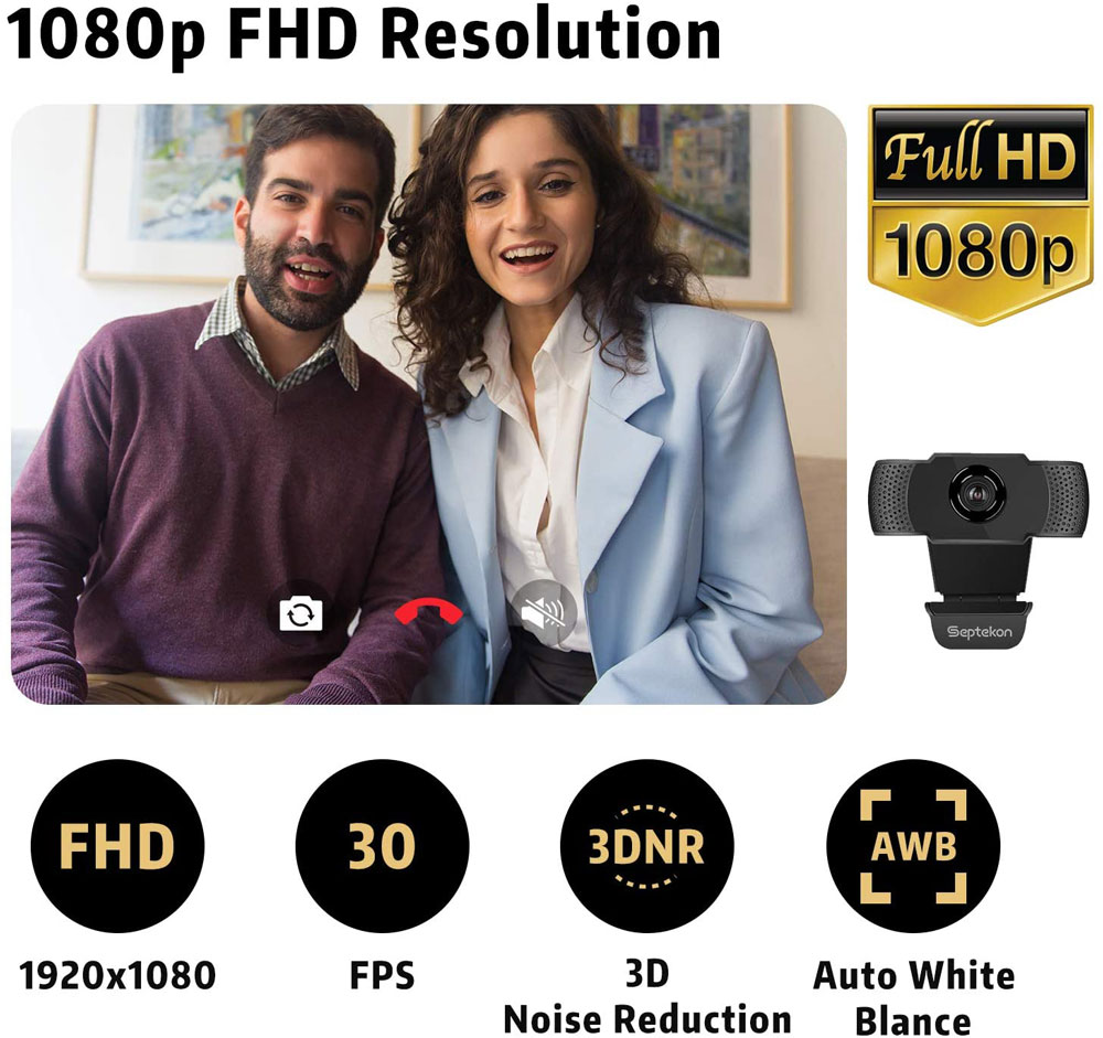 WEBCAM FULL HD 1080P ZB207