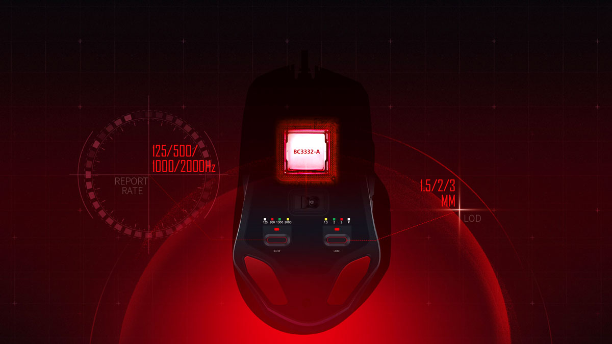 BLOODY W70 MAX RGB EXTRA FIRE GAMING MOUSE ADVANCED PRECISION - 10000 CPI (ACTIVATED ULTRACORE 3&4) BLACK