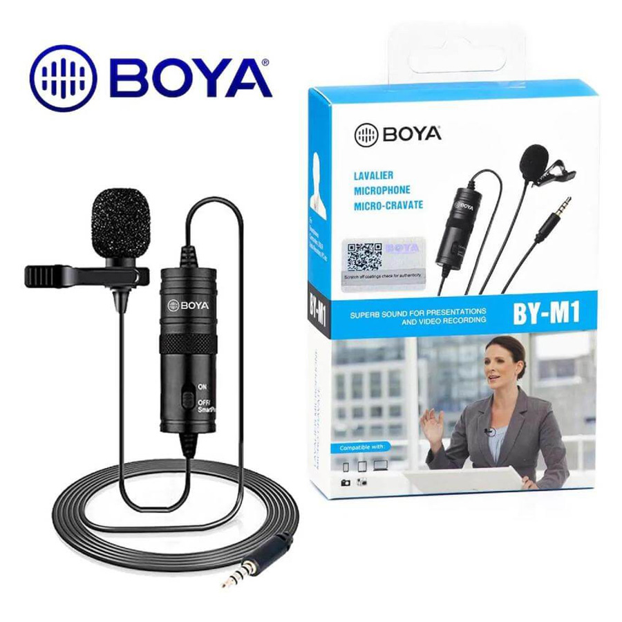 BOYA BY-M1 OMNIDIRECTIONAL MICROPHONE