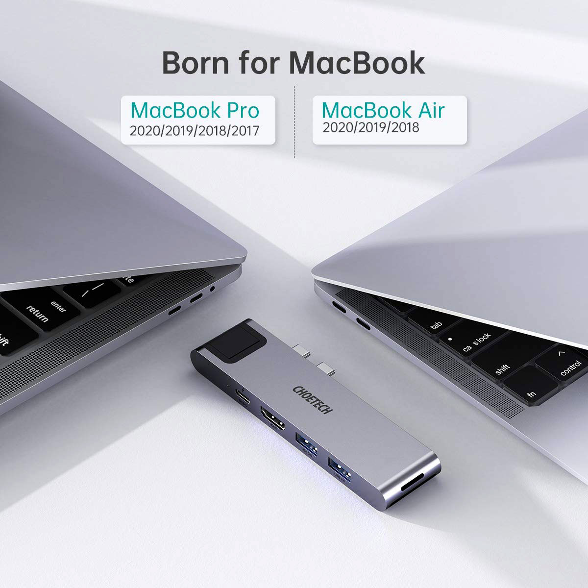 CHOETECH HUB -M24 7 IN 1 USB-C MULTIPORT ADAPTER