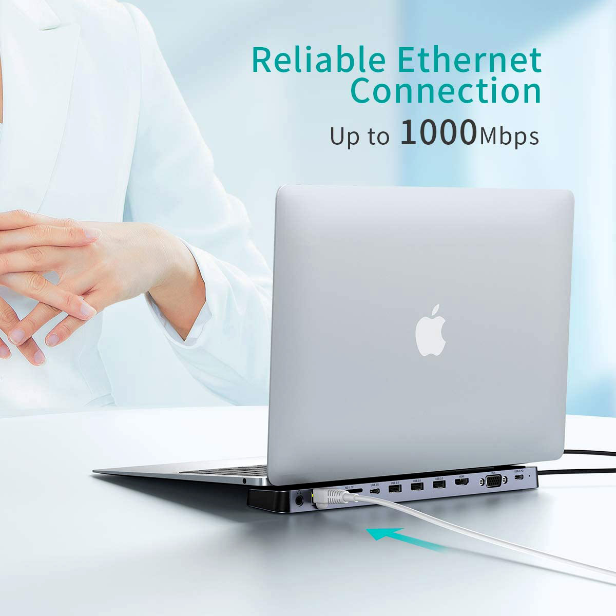 CHOETECH HUB-M20 11 IN 1 USB-C MULTIPORT DOCKING STATION