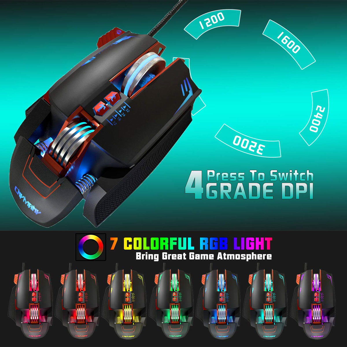 DEIOG G2 MACRO PROGRAMMING GAMING MOUSE GAMING