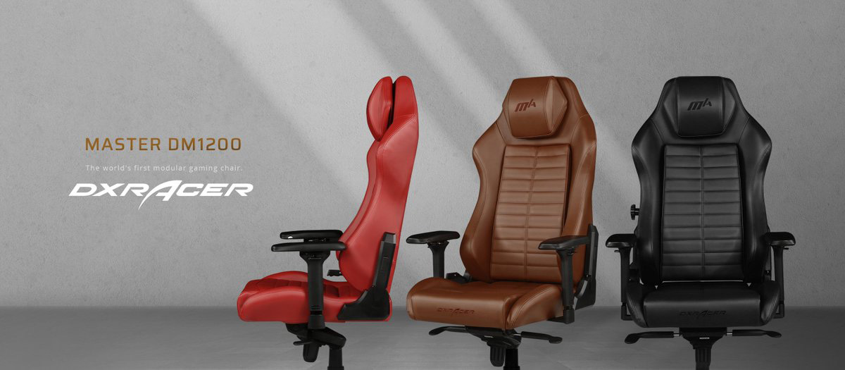 DXRACER MASTER SERIES DM1200 GAMING CHAIR - BRWON