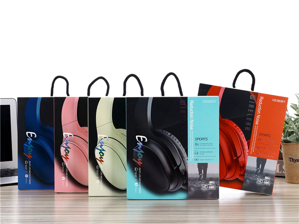 ENJOY XB380BT BLUETOOTH HEADPHONE