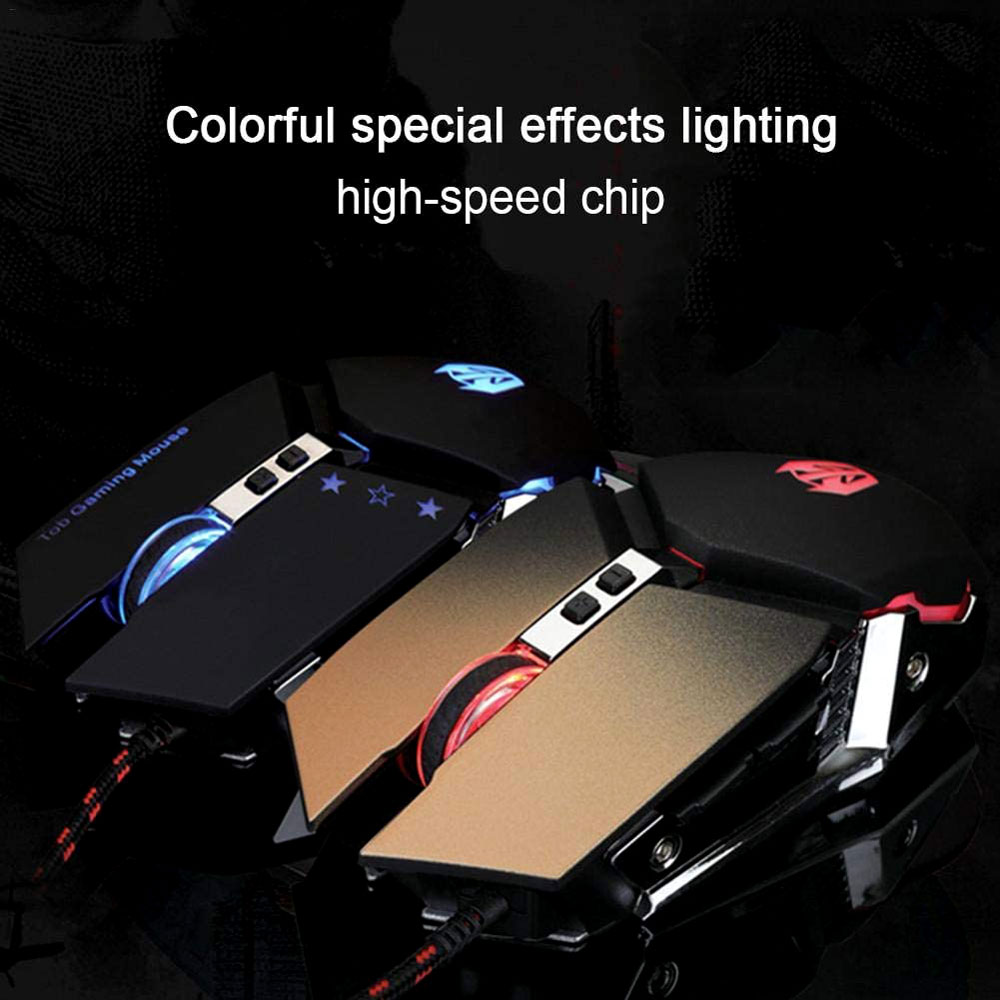 EWEADN T06 COMPETITIVE LIGHTING GAMING MOUSE 7 BUTTONS ( 3200 DPI )