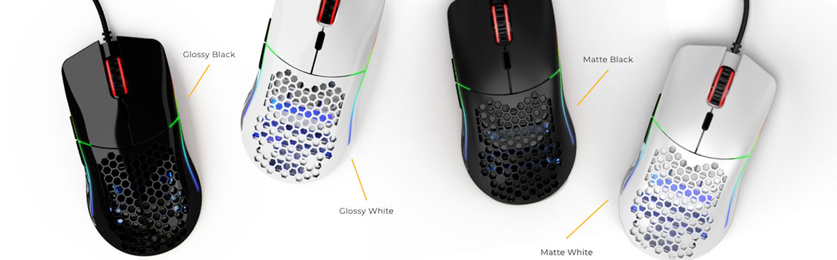 GLORIOUS GAMING MOUSE MODEL O GLOSSY BLACK