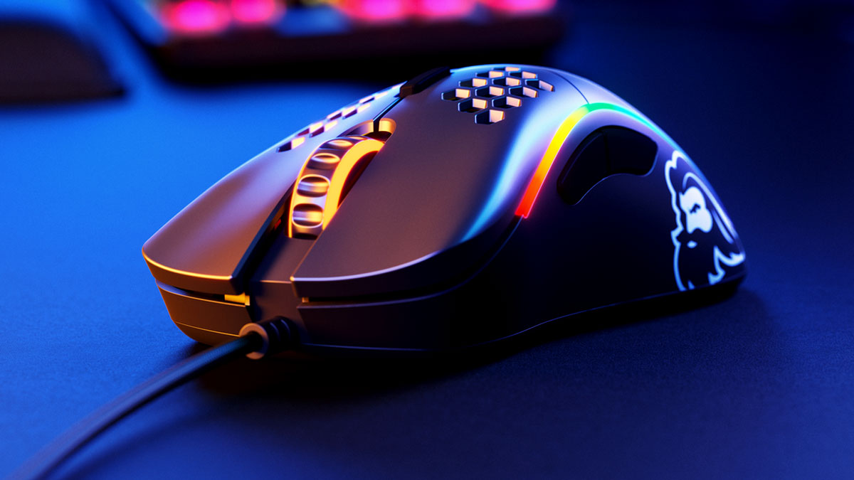 GLORIOUS GAMING MOUSE MODEL O MATTE BLACK