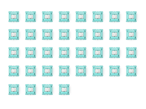 GLORIOUS LYNX MECHANICAL SWITCHES (LUBED) 36x LINEAR PCB MOUNTED 5 PIN