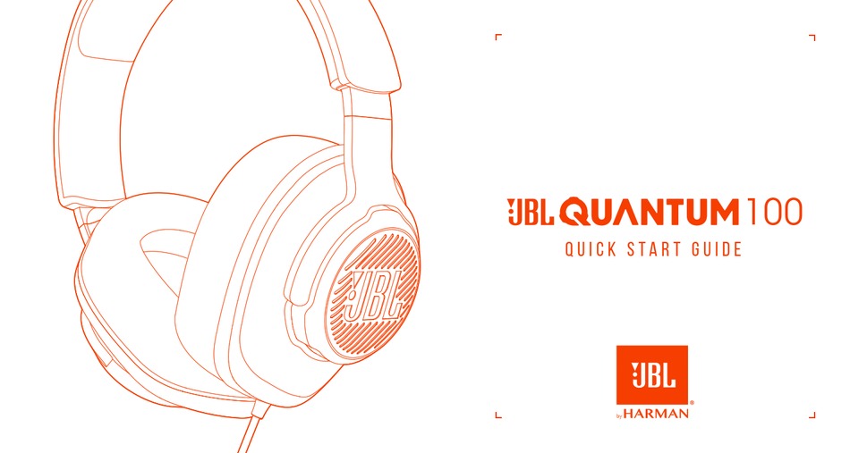 JBL QUANTUM 100 WIRED OVER-EAR GAMING HEADSET