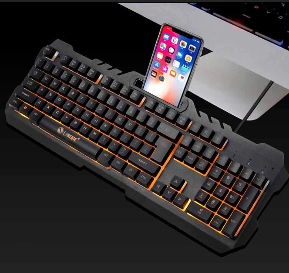 LIMEIDE STORM K21 RAINBOW STEEL PLATE GAMING KEYBOARD