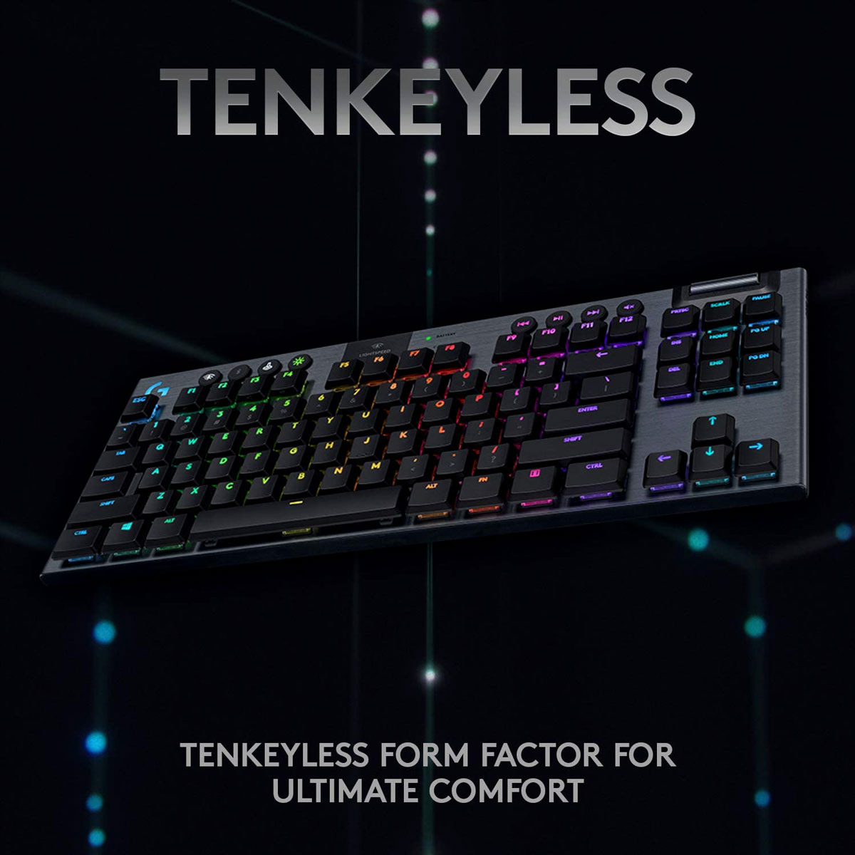 LOGITECH G915 TKL WIRELESS RGB MECHANICAL GAMING KEYBOARD