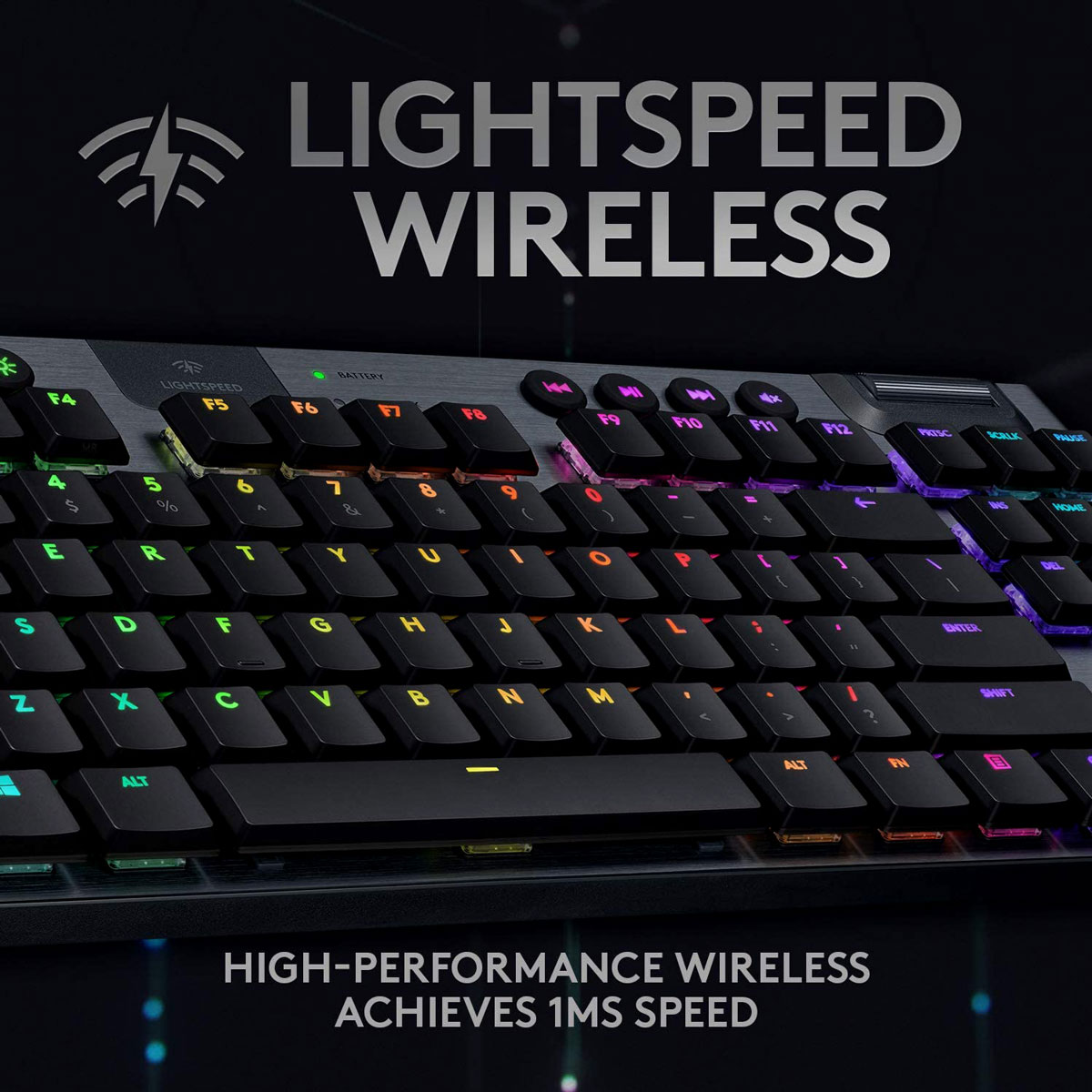 LOGITECH G915 TKL WIRELESS RGB MECHANICAL GAMING KEYBOARD