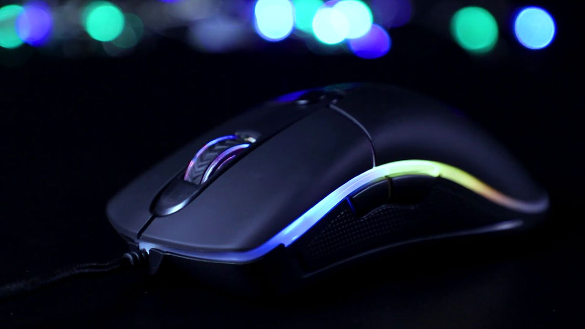 MEETION GM20 CHROMATIC GAMING MOUSE RGB LED CIRCULATION BACKLIT ( 4800 DPI ) For PC & Laptop - Black