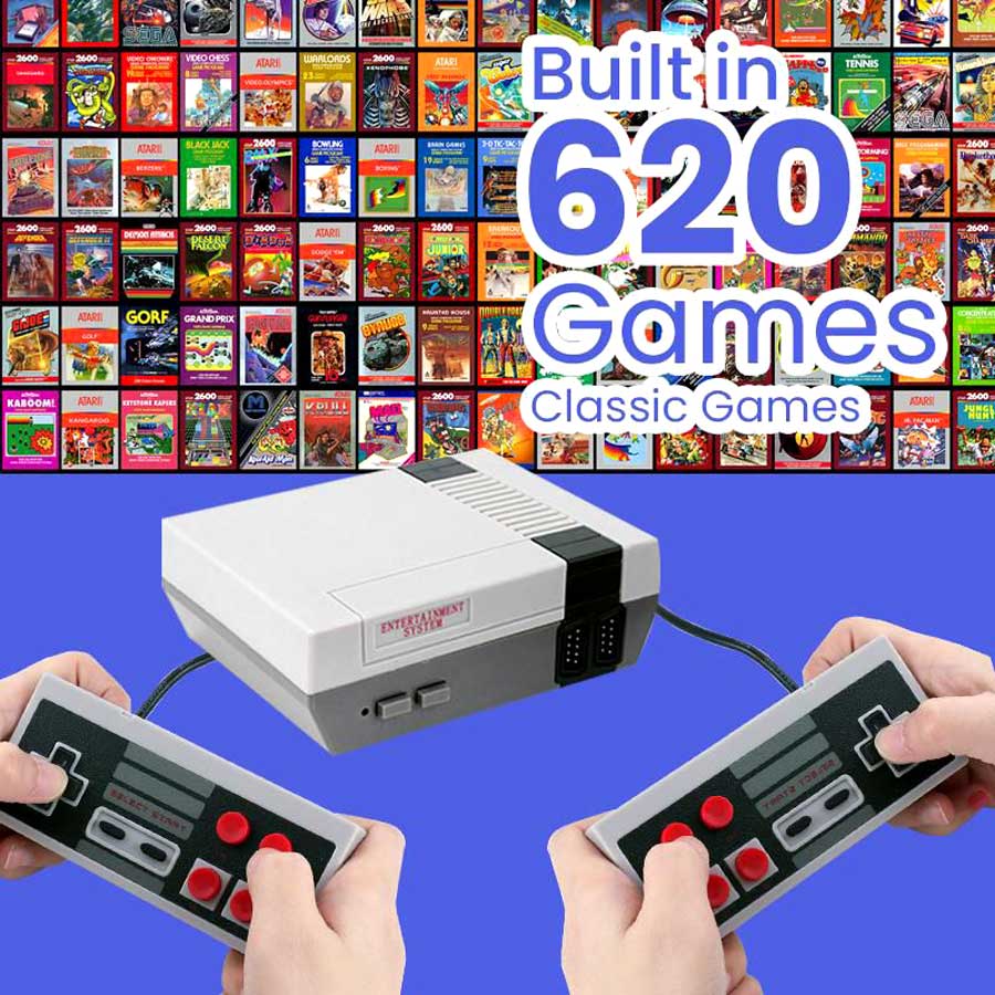 MINI GAME ANNIVERSARY EDITION ENTERTAINMENT SYSTEM 620 GAMES BUILT IN