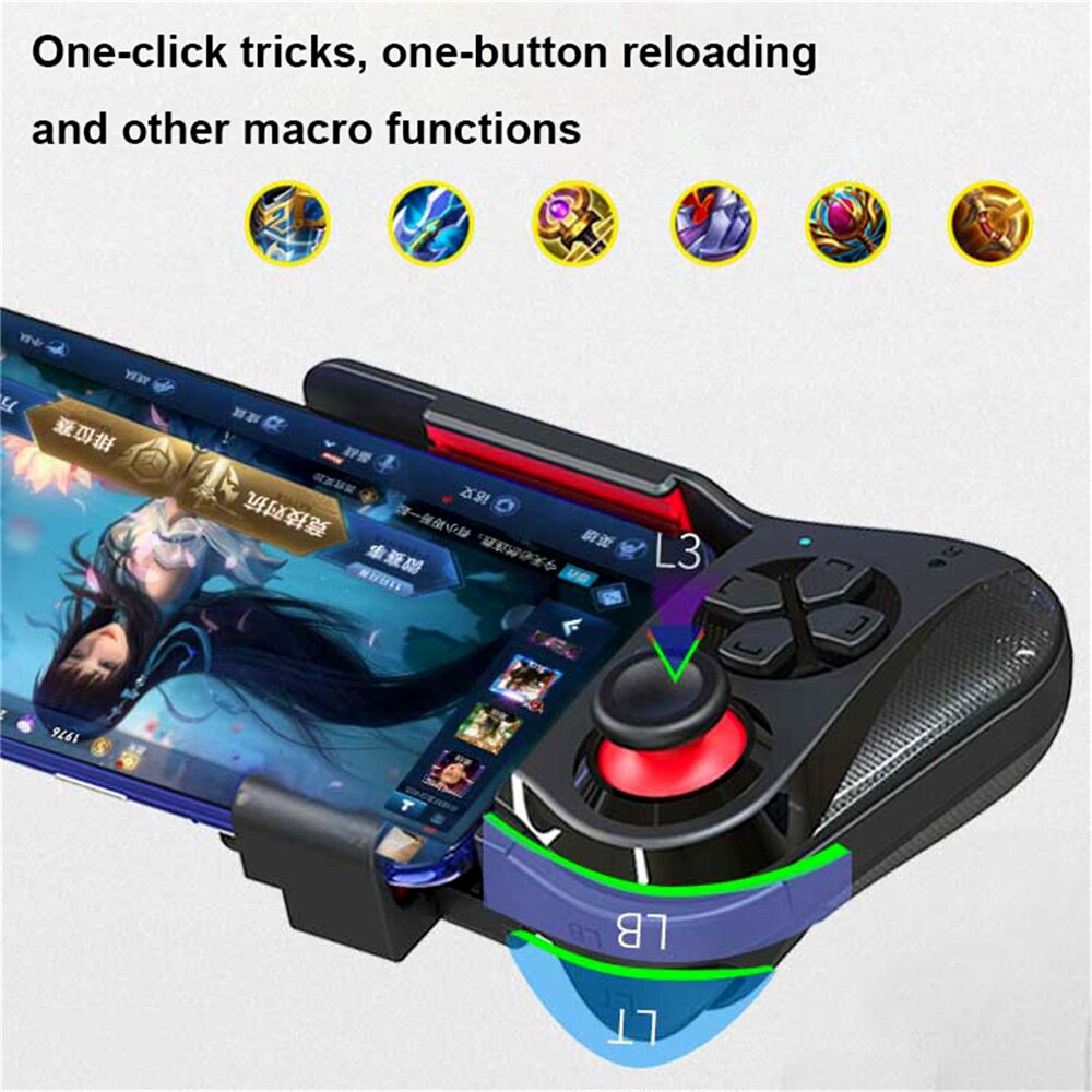 MOCUTE 095 WIRELESS BLUETOOTH GAMEPAD GAMING CONTROLLER FOR ANDROID / IOS