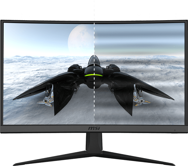 MSI OPTIX G24C6 CURVED 24\" FHD 144HZ 1MS VA PANEL GAMING MONITOR