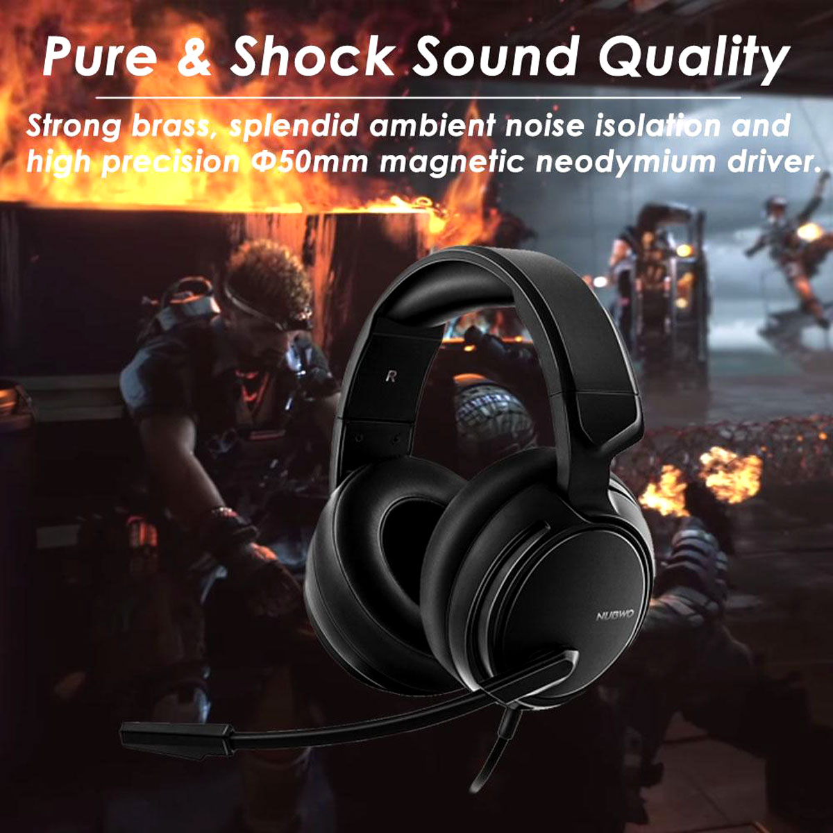 NUBWO N12 3.5MM GAMING HEADSET