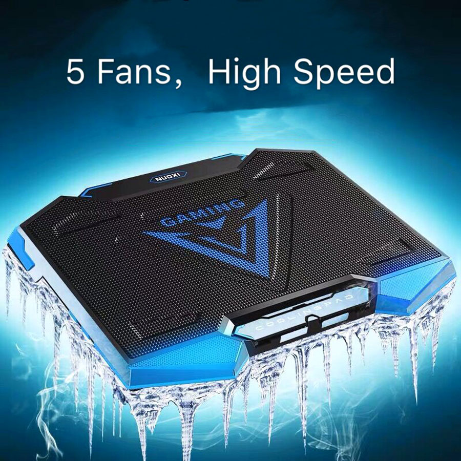 NUOXI LAPTOP COOLING PAD 5 FANS