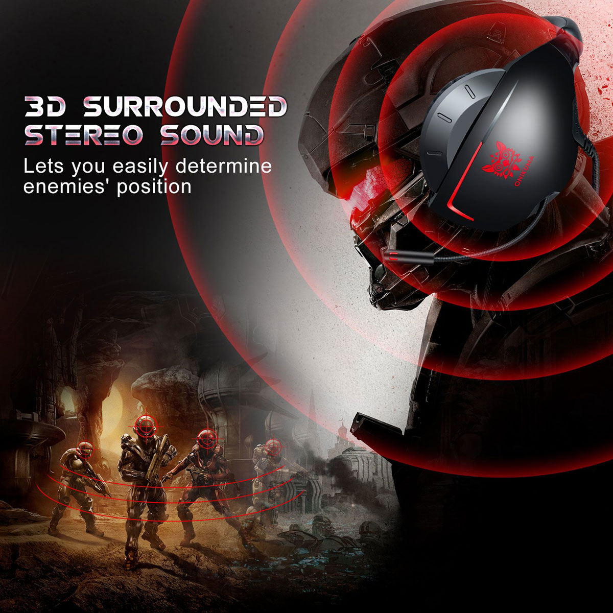 ONIKUMA K7 HEADBAND 3.5MM GAMING HEADSET