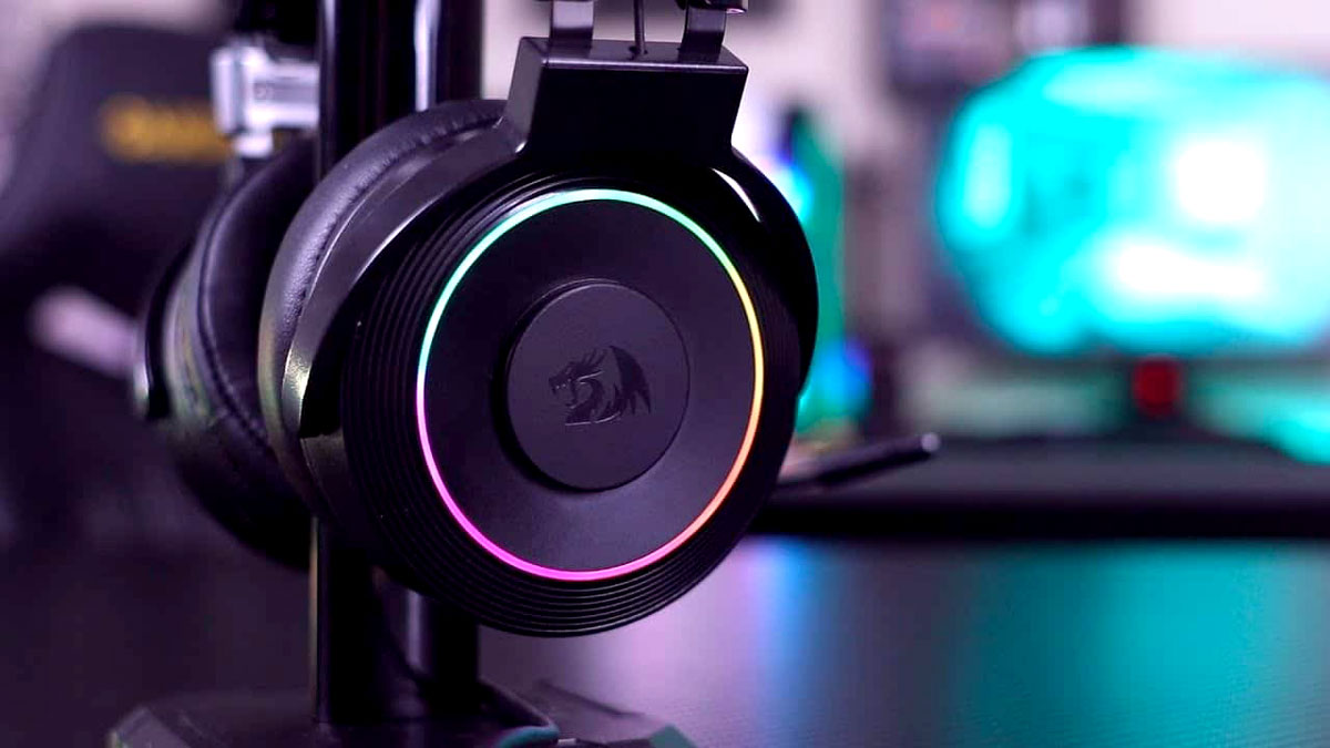 REDRAGON LAMIA 2 H320 RGB GAMING HEADSET USB 7.1 SURROUND SOUND WITH STAND