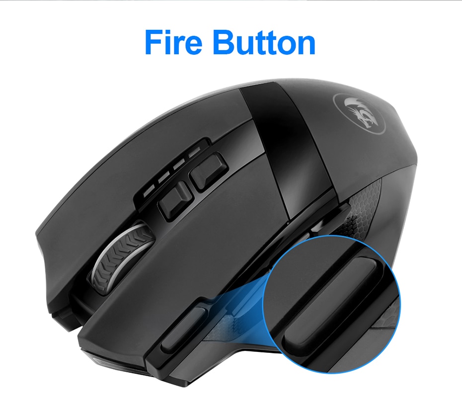 REDRAGON SNIPER PRO M801P WIRED AND WIRELESS RGB GAMING MOUSE
