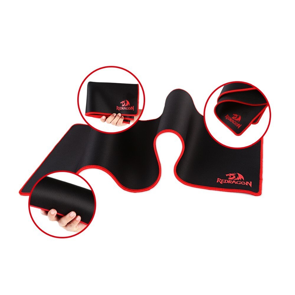 REDRAGON SUZAKU P003 EXTENDED GAMING MOUSE PAD (80*30*3MM)