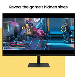 SAMSUNG 27\" M5 Full HD Smart Monitor w/ Speakers Remote 1 Billion Color Smart TV apps Samsung TV Plus & Dex - White